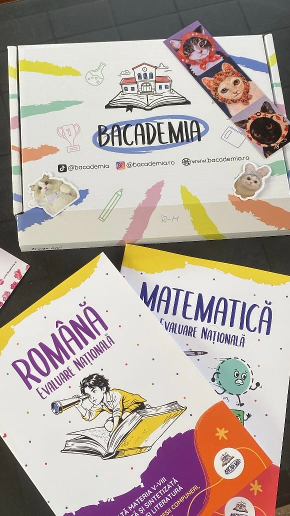 Customer photo review of Pachet Evaluare Națională (Română + Matematică) Bacademia
