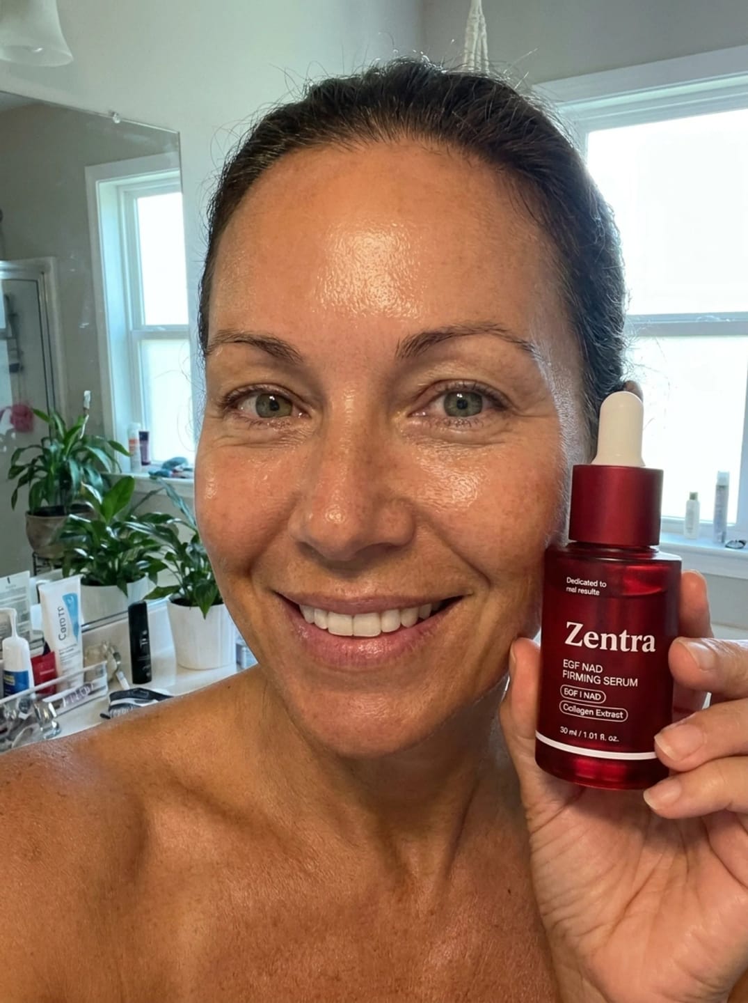 Customer photo review of Zentra Korean EGF Serum