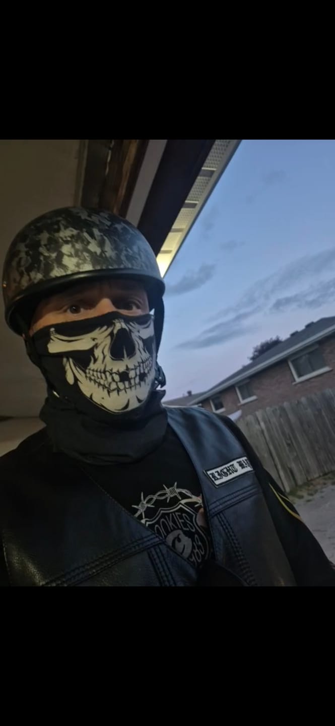 Customer photo review of Carbon Fiber Lightweight SOA Style DOT Beanie Helmet
