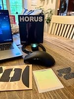 Customer photo review of Horus Lightweight 8k Polling Gaming Mouse