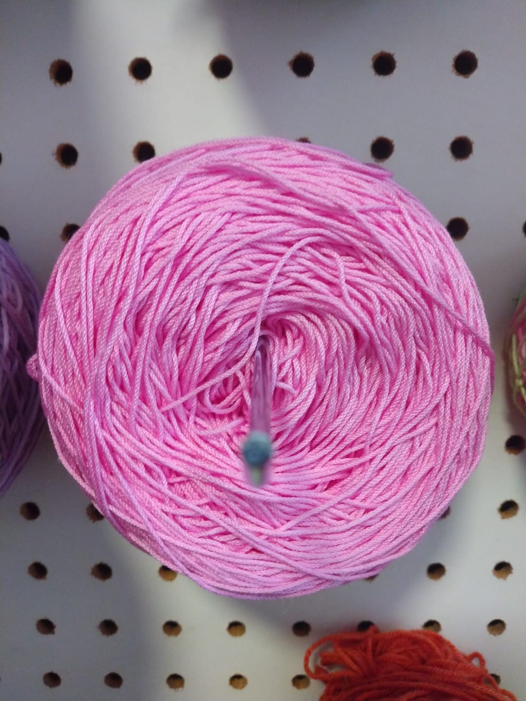 Customer photo review of Mercerized Cotton Fingering