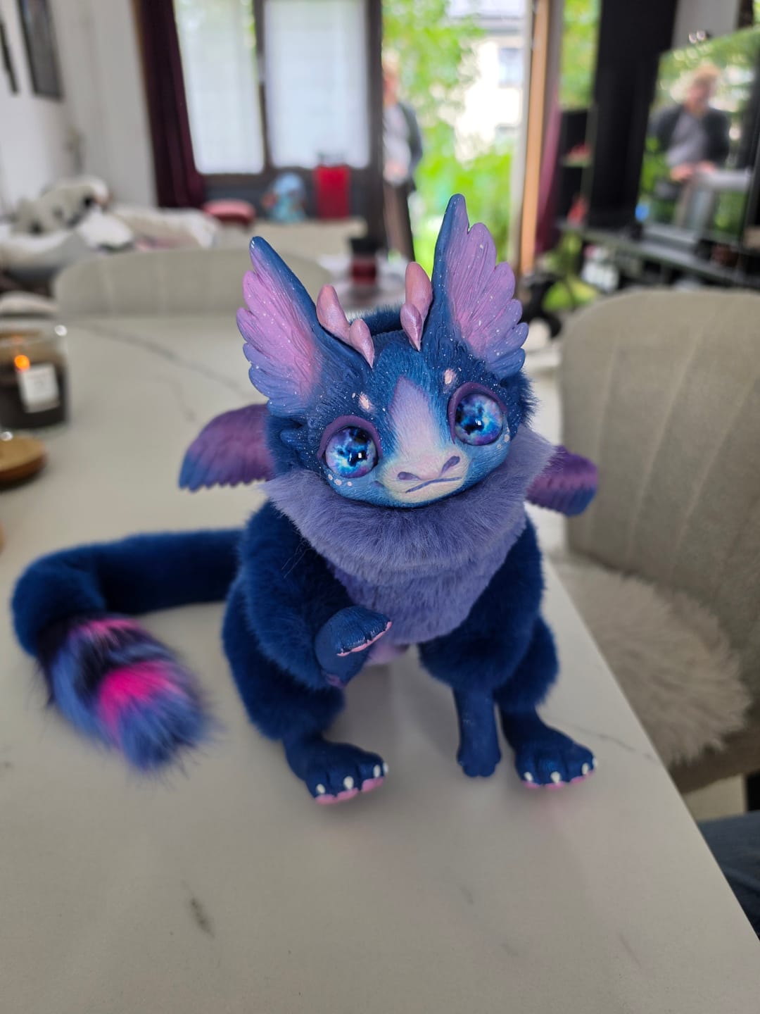 Customer photo review of Spring dragon – Night blue