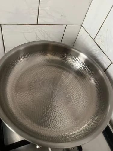 Customer photo review of TitaneX® Titanium Nonstick Frying Pan