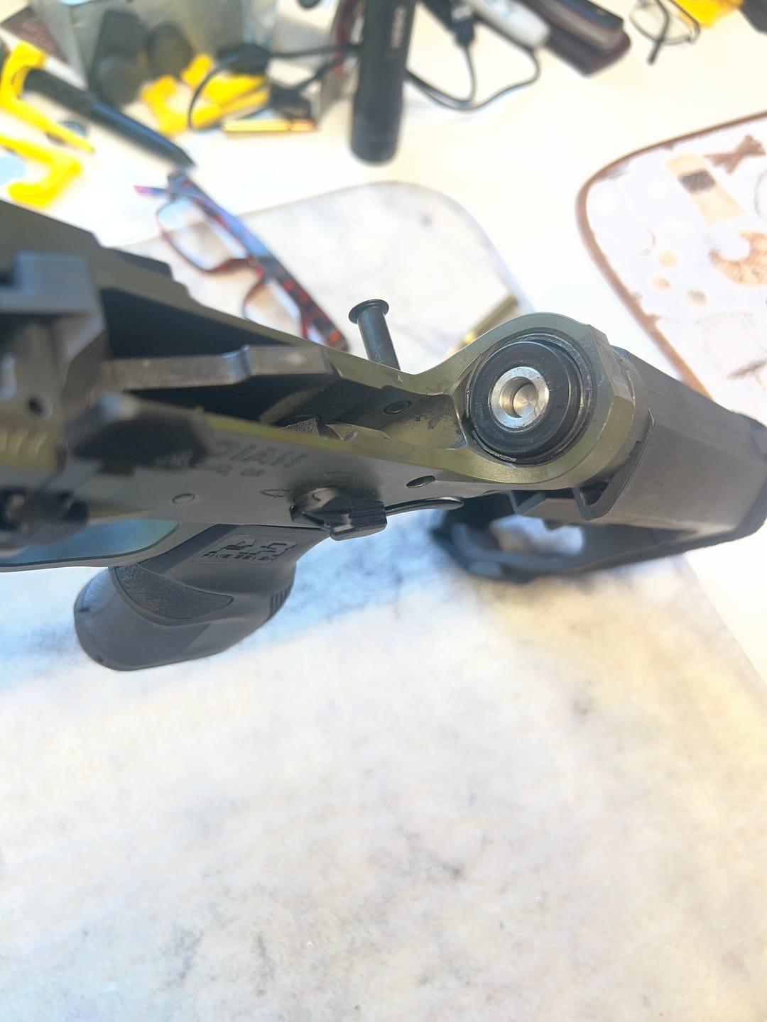 Customer photo review of Armaspec SMB Gen3 H3 Sound Mitigation Buffer — Silent Captured AR-15 Buffer