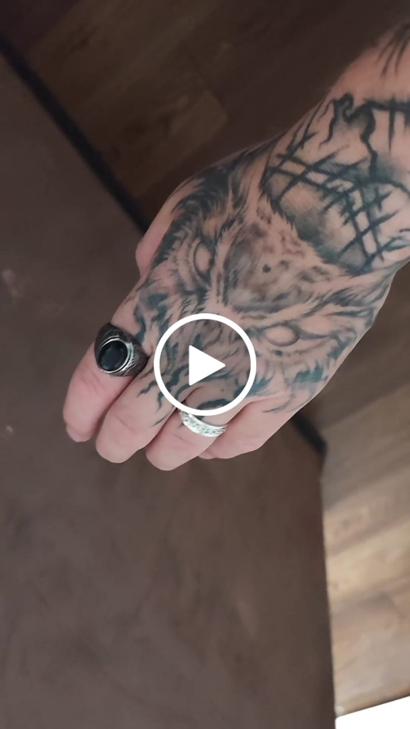 Customer video review of BLACK EYES.