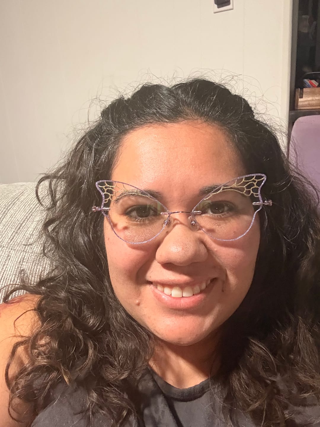 Customer photo review of Elissa Eyeglasses