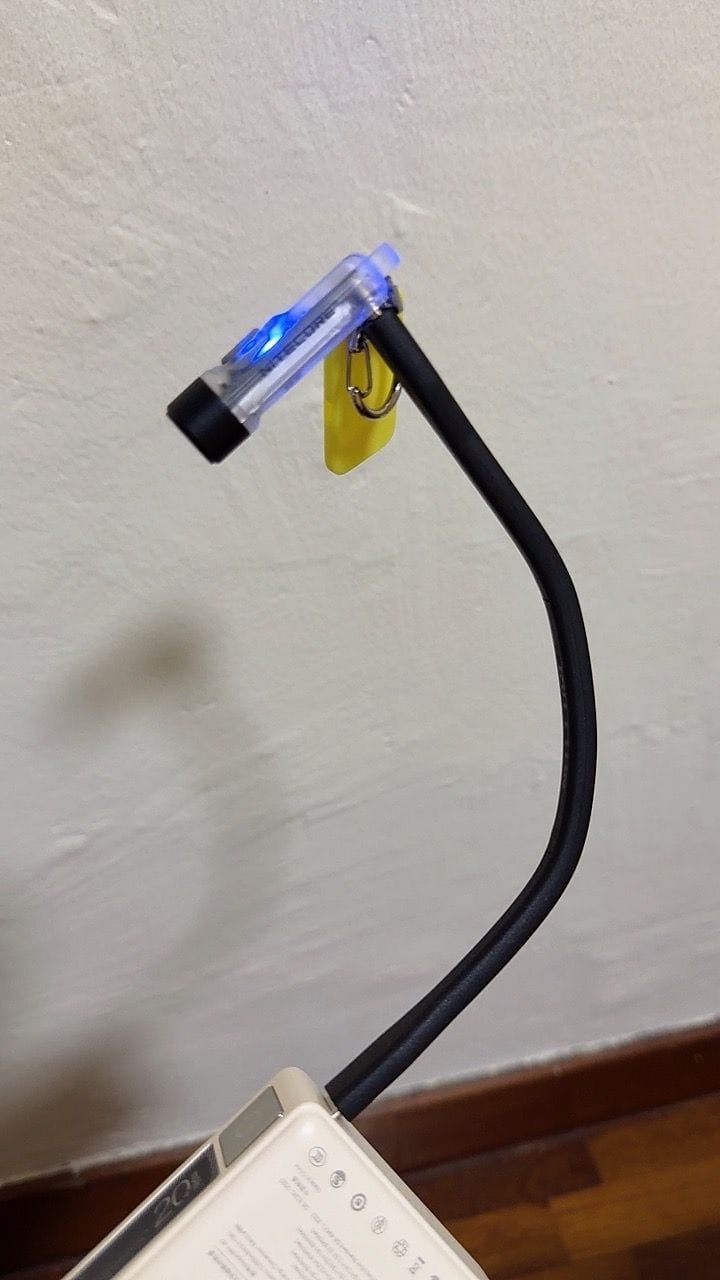 Customer photo review of Charging Cable Stand (USB-C)