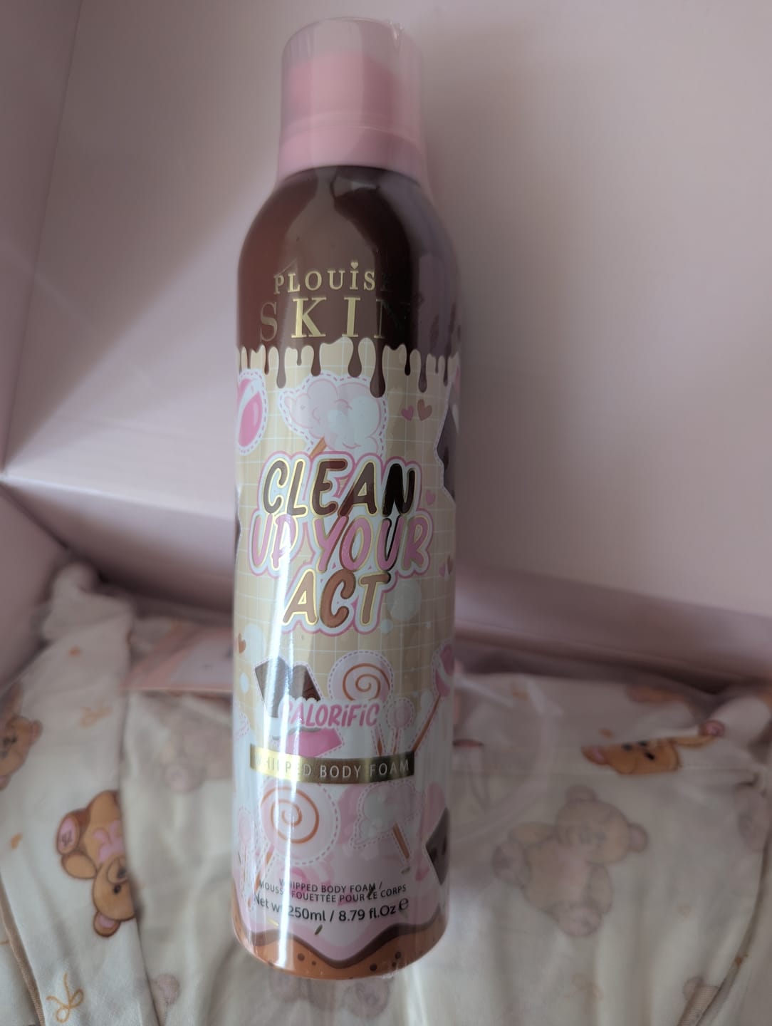 Customer photo review of Clean Up Your Act Whipped Body Foam