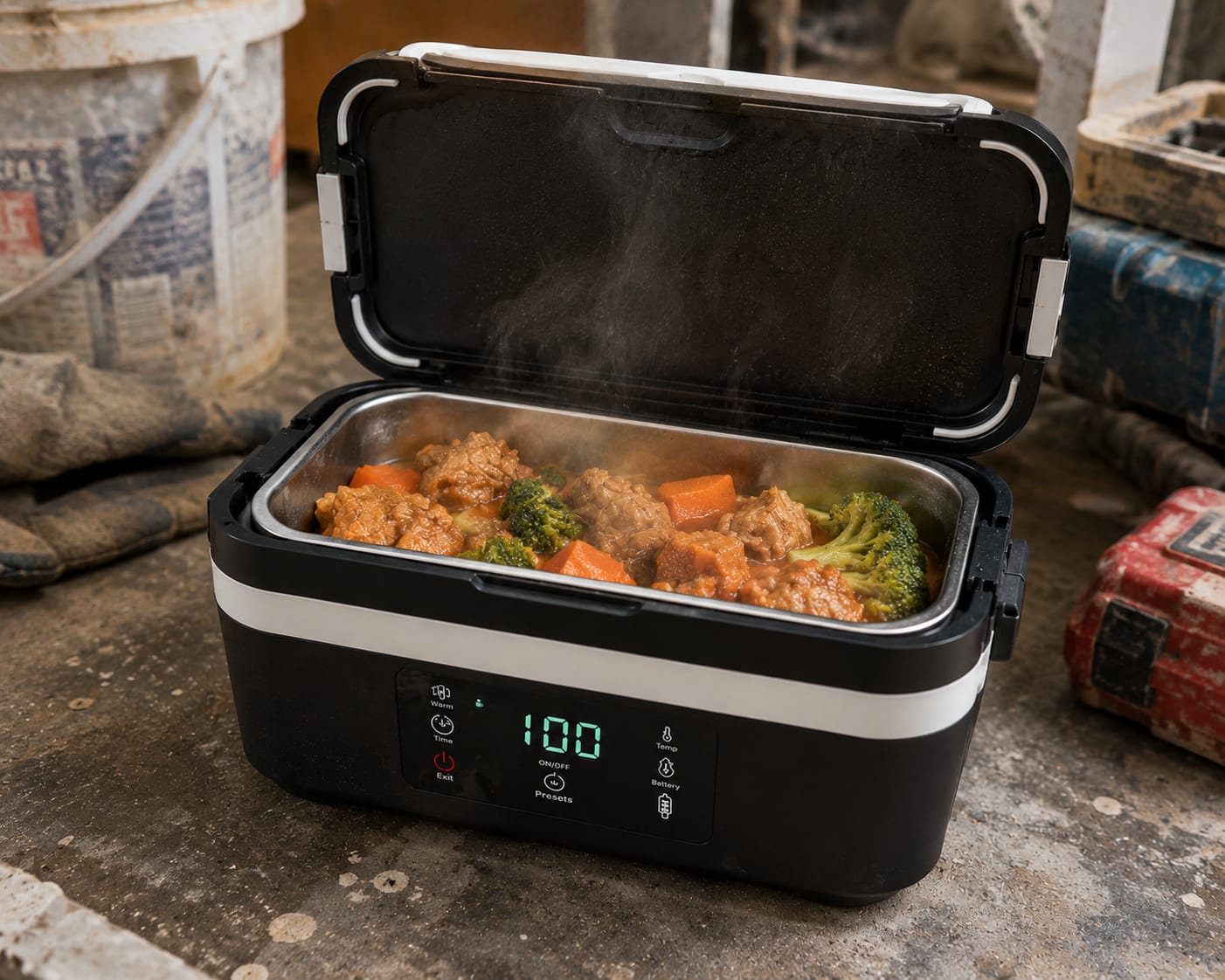 Customer photo review of SnapHeatEat™ Electric Lunch Box