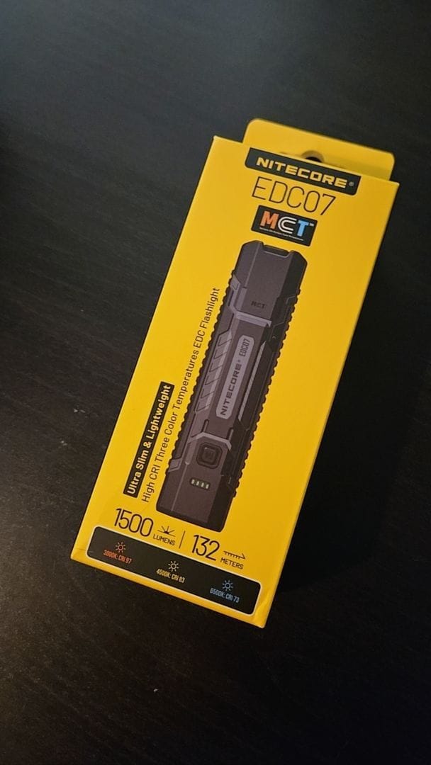 Customer photo review of EDC07 (Black) - 1500 lumens