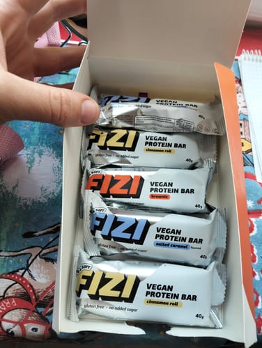 Customer photo review of Protein box