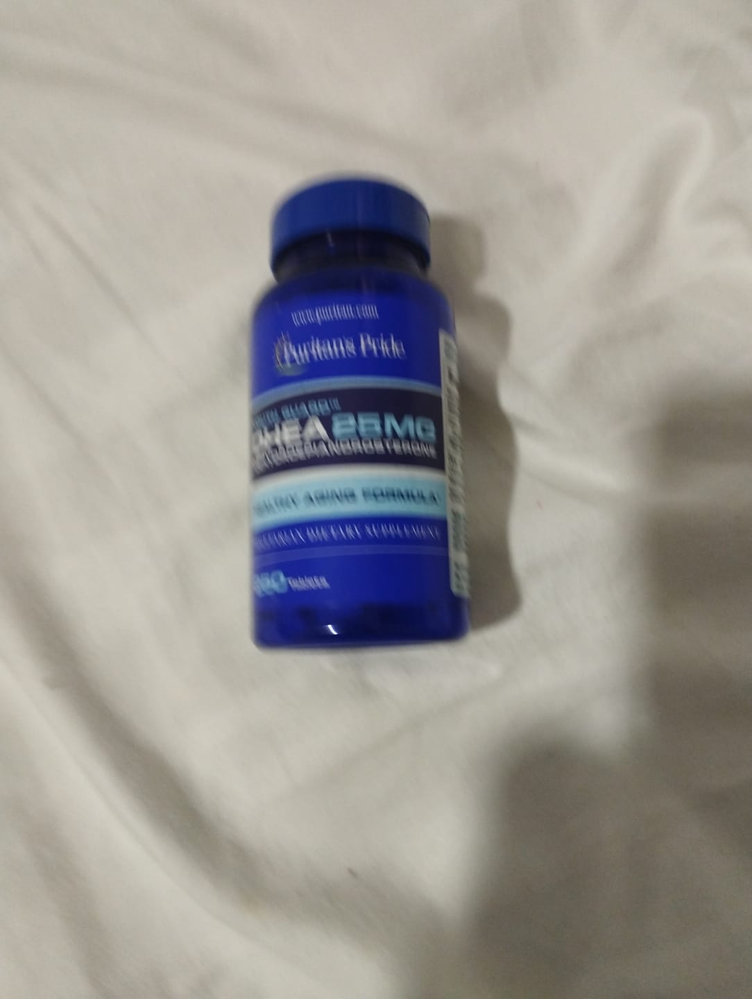 Customer photo review of Puritan's Pride Youth Guard DHEA 25mg – 250 Comprimidos