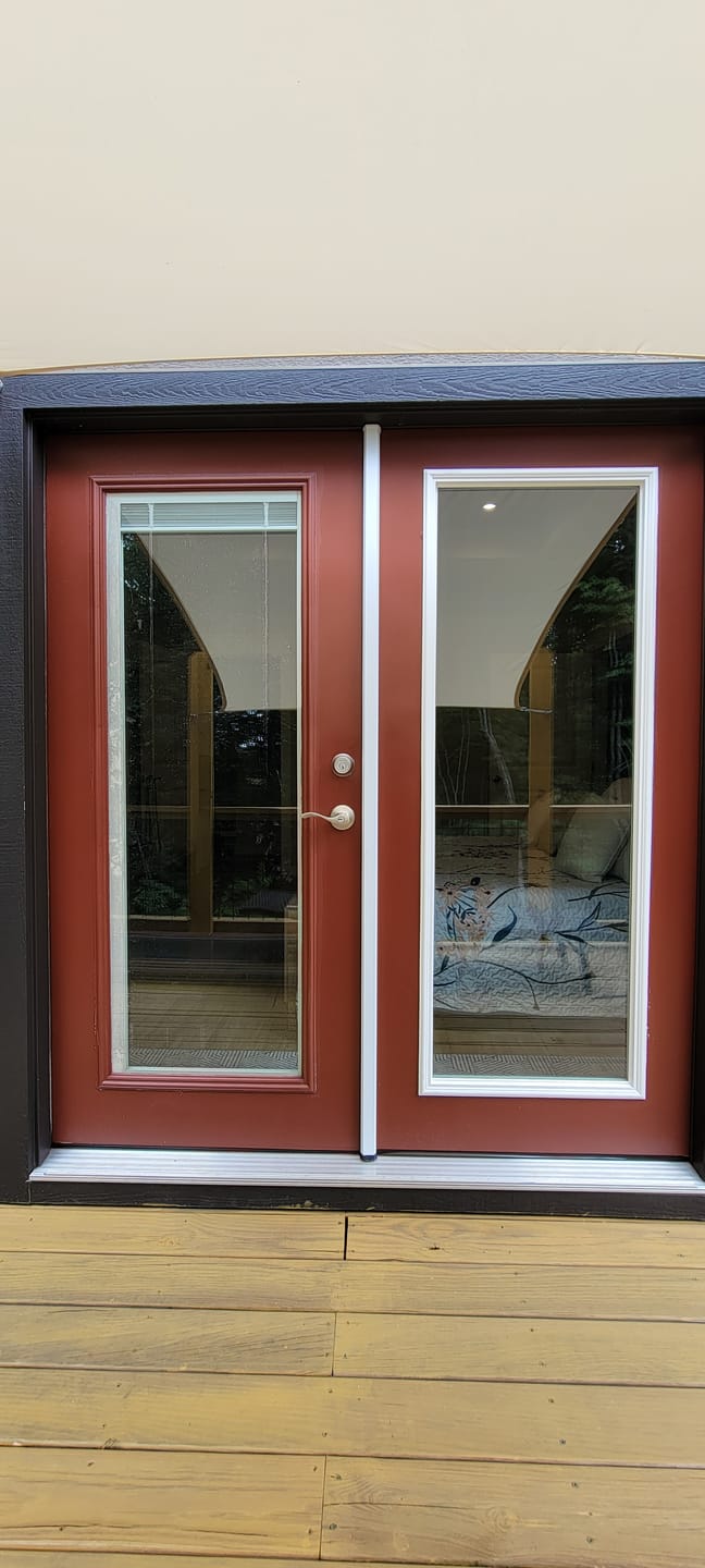Customer photo review of Clear 1 Lite Glass and Frame Kit (Full Lite)
