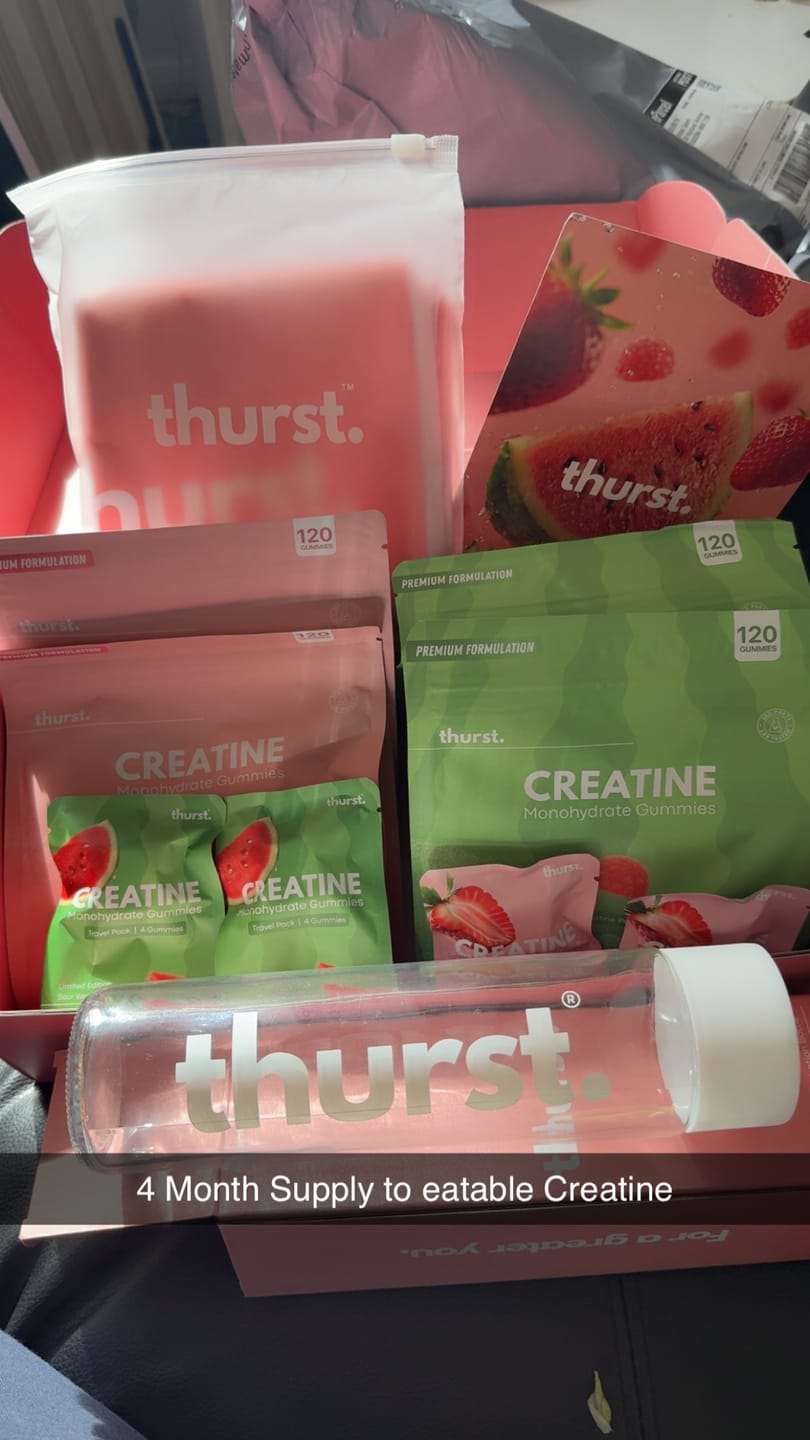Customer photo review of Creatine Gummies - Pre-order | Ships ~30th Sept