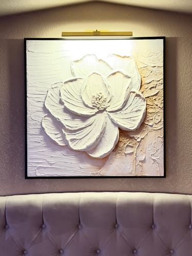 Customer review photo for Plaster Art Texture Painting #SG331