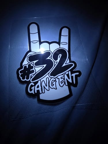 Customer photo review of 32 GANG DECAL