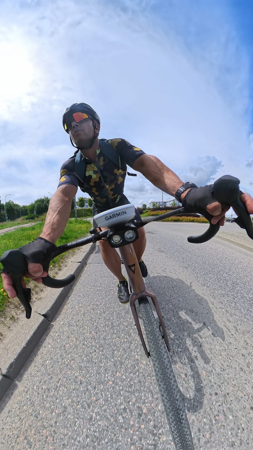 Customer photo review of ROCKBROS Okulary Rowerowe Polaryzacyjne Okulary Ochronne UV400