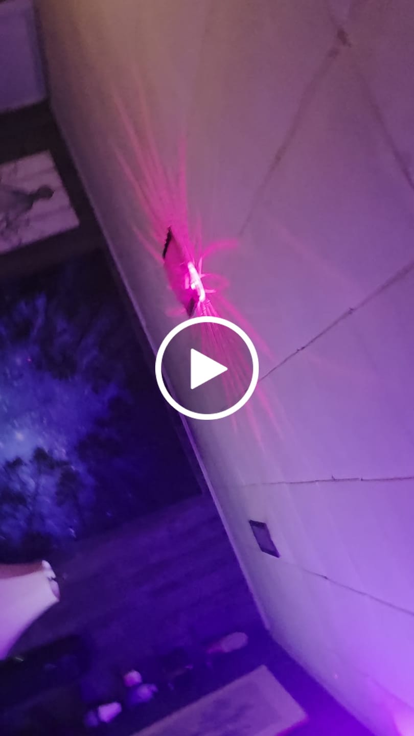 Customer video review of RaveLight™  60 Pattern Laser Light