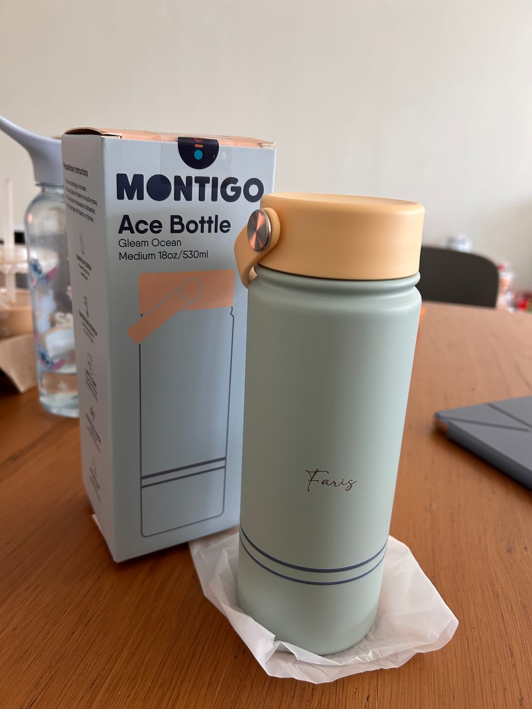 Customer photo review of Montigo Engraving Service