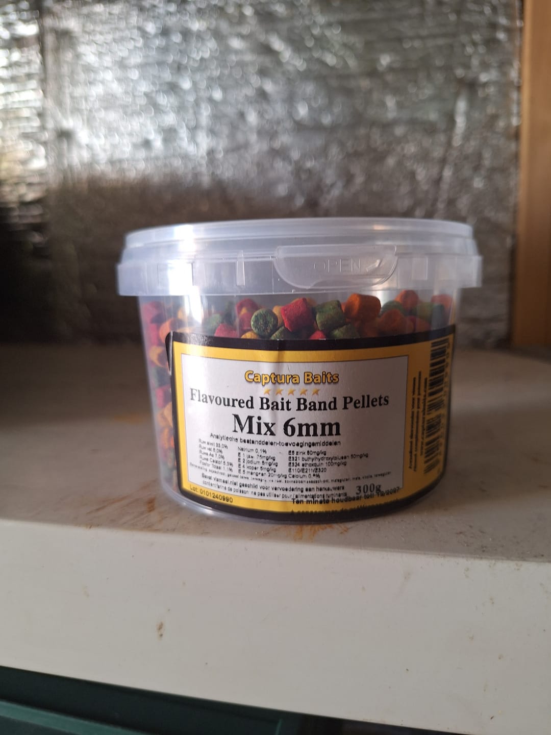 Customer photo review of FLAVOURED (BAIT BAND) PELLETS 300g