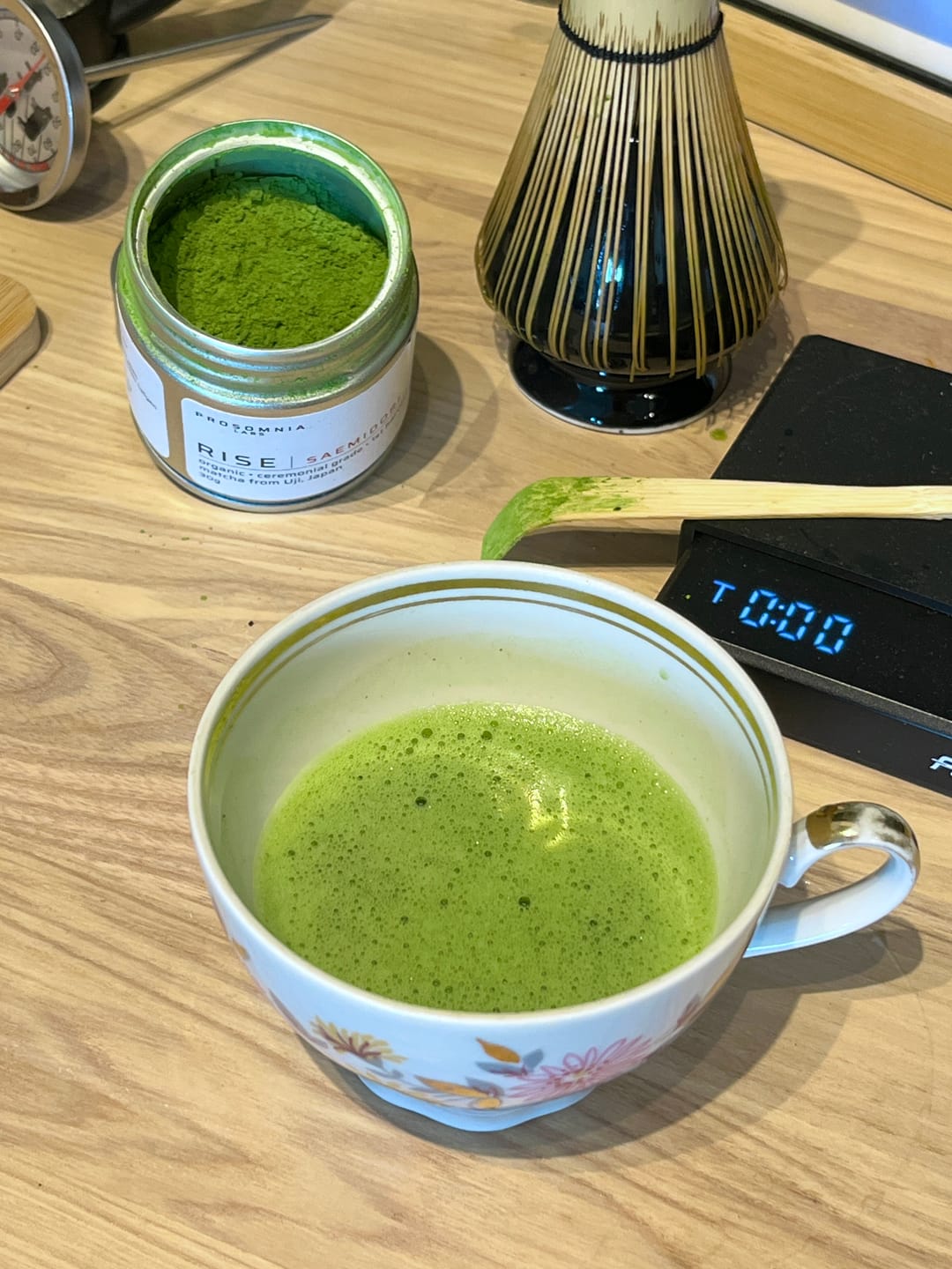 Customer photo review of RISE™ Uji Single Cultivar Matcha