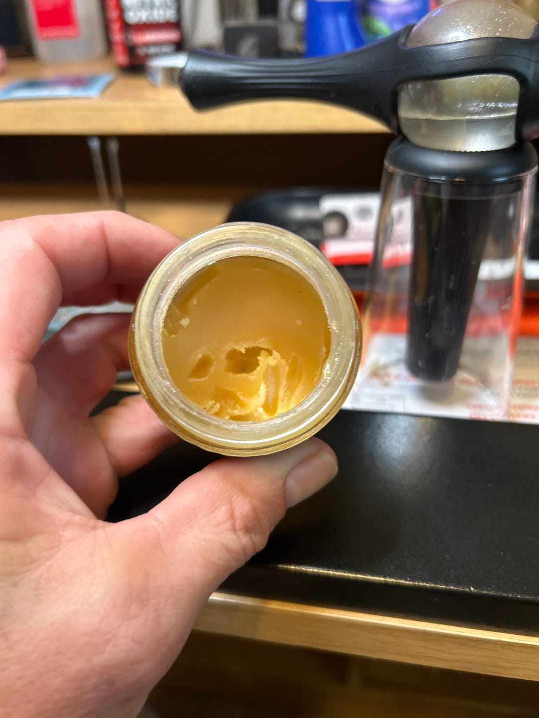 Customer photo review of Goldiez Badder Live Resin - 28 Grams