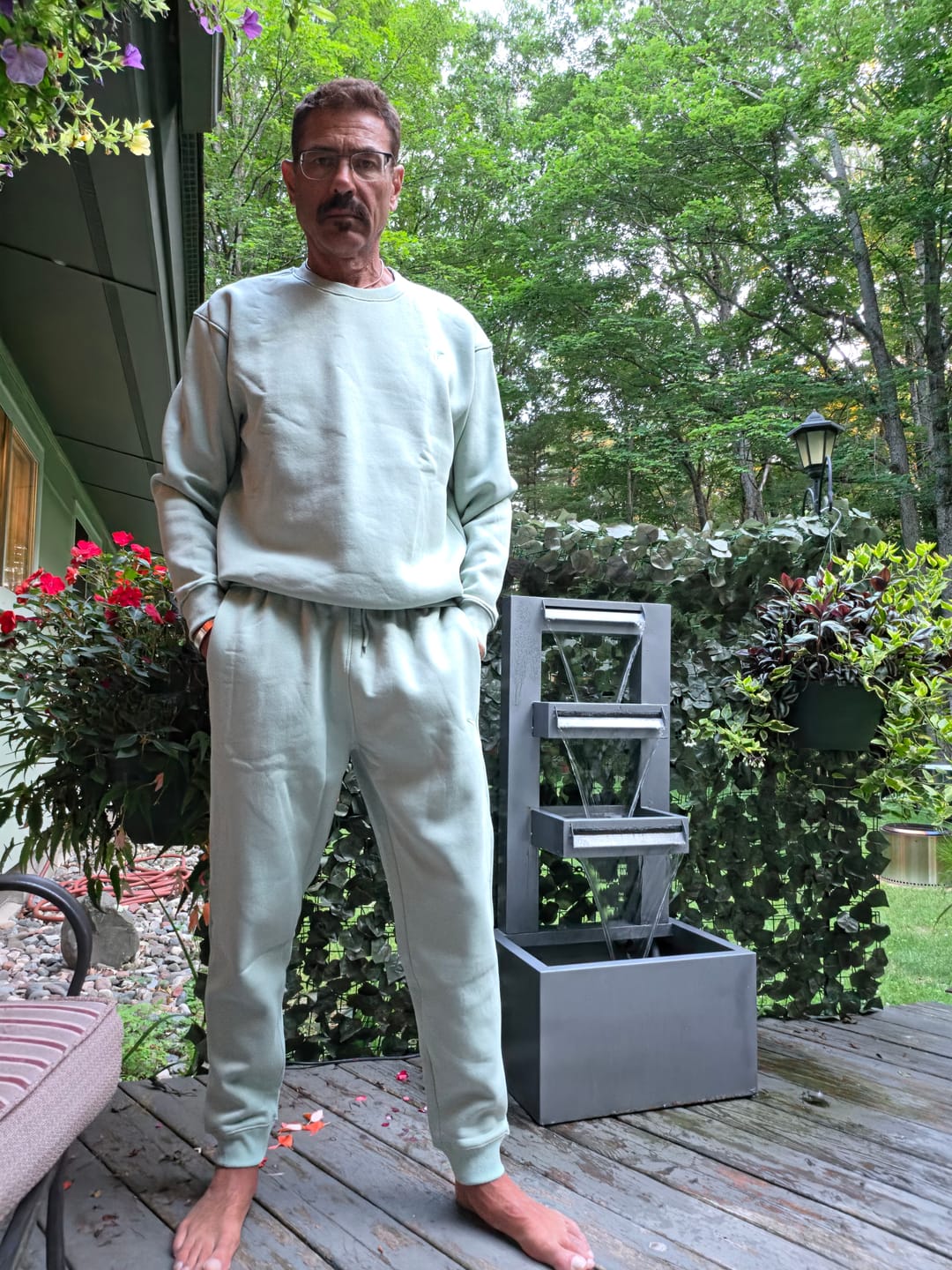 Customer photo review of Cozy Fleece Crew Neck™️