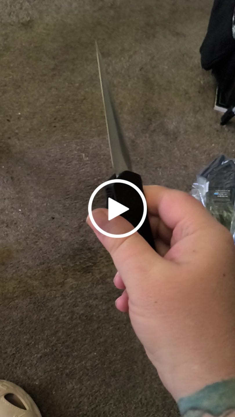 Customer video review of Black Ghost OTF Knife - Hornet Blade