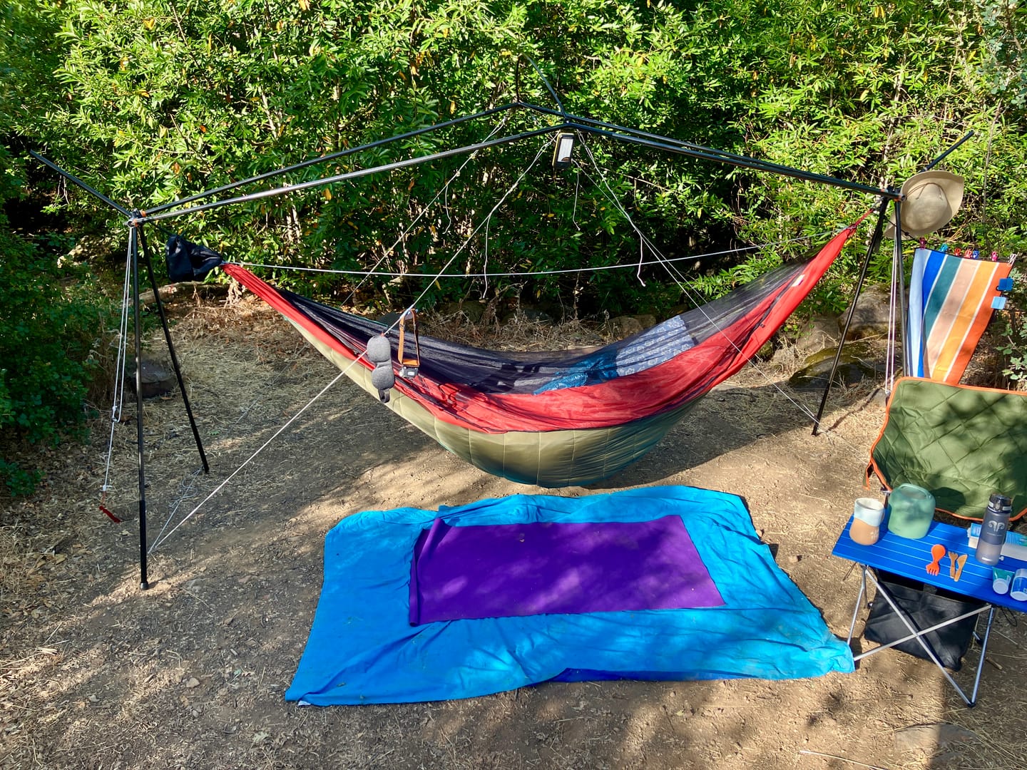 Customer photo review of Cricket 2.0 Hammock Stand (Ultralight)