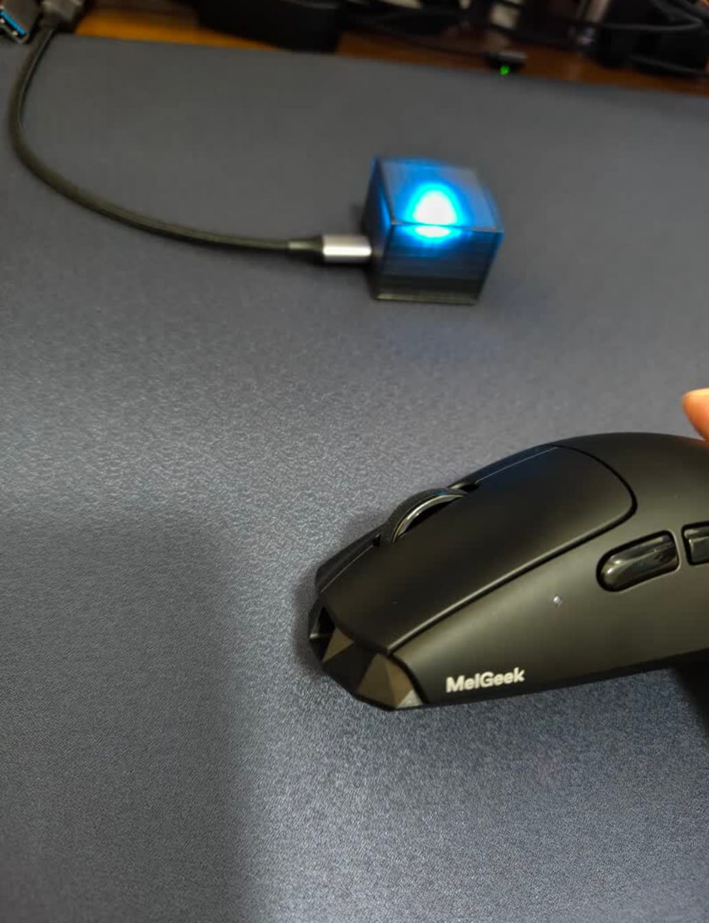 Customer photo review of Horus Lightweight 8k Polling Gaming Mouse