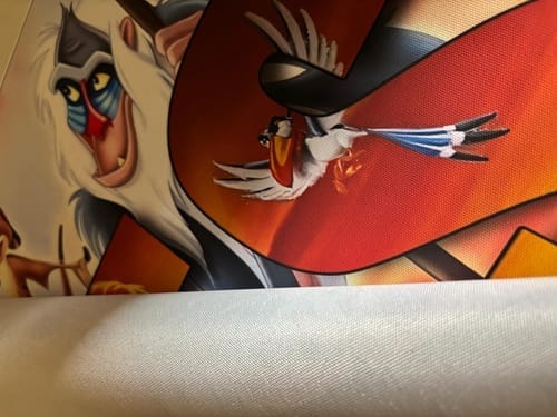 Customer photo review of Dessin Personnalisé Lion