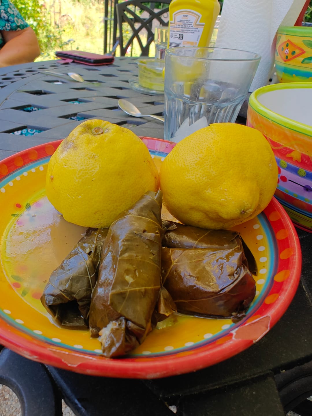 Customer photo review of Authentic Greek Dolmadakia: Tender Vine Leaves Stuffed with Rice & Herbs (2kg Bulk Tin – HoReCa Grade)