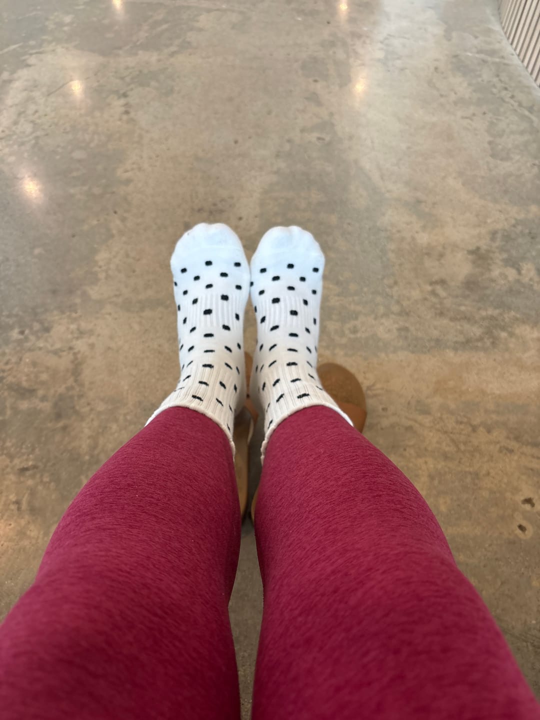 Customer photo review of Vanilla Polka Dots