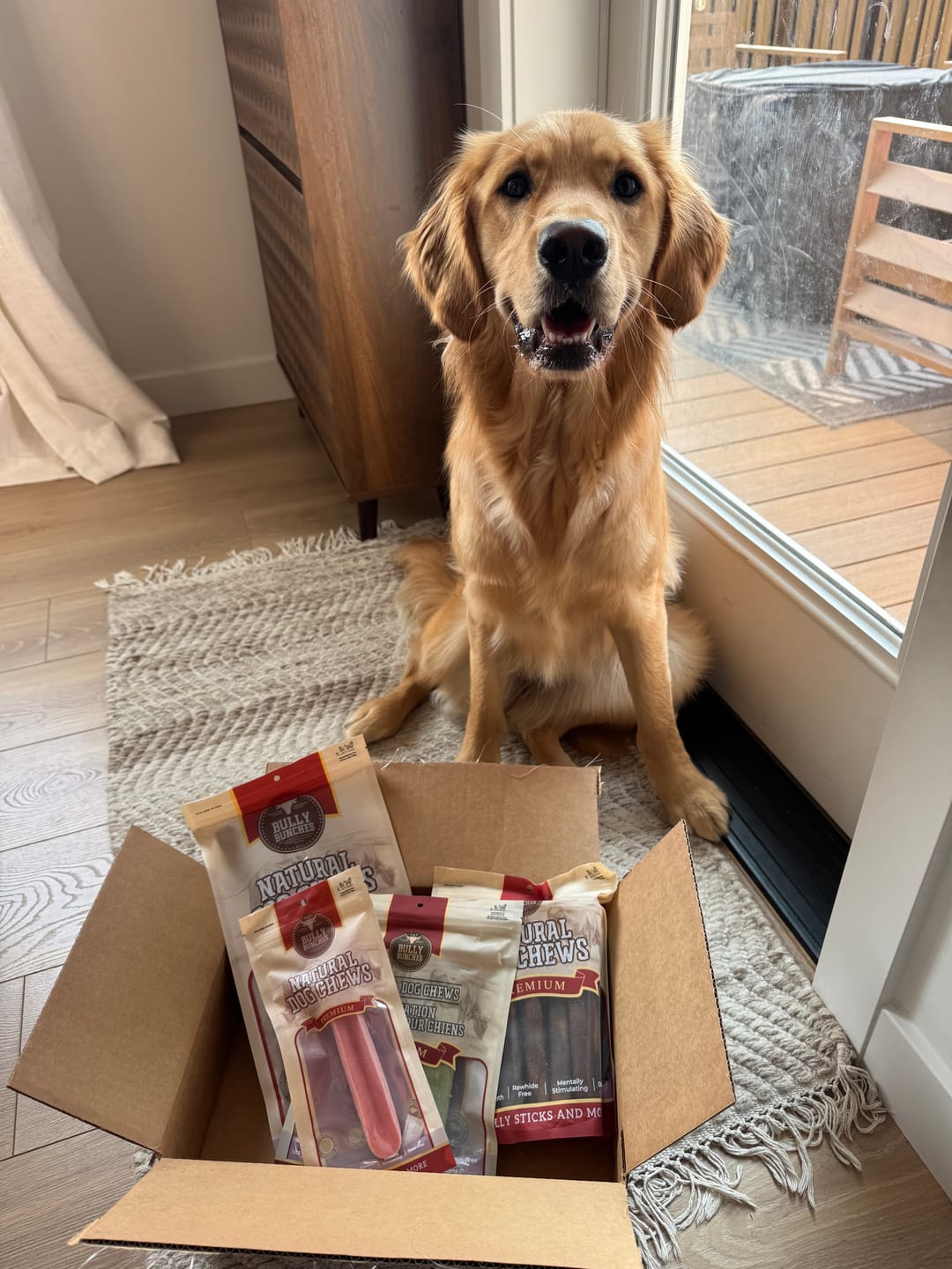Customer photo review of Strawberry Himalayan Yak Chew (MEDIUM)