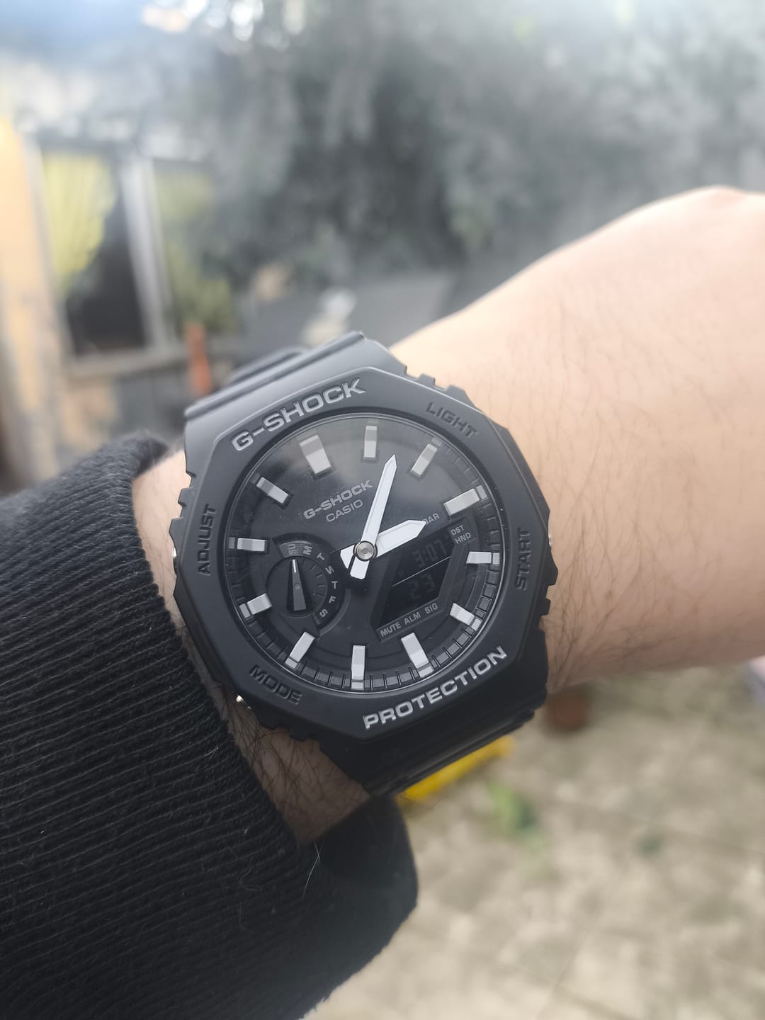 Customer photo review of Reloj Casio G-Shock Royal Oak "Casioak" GA-2100-1AJF Carbon Core Negro JDM