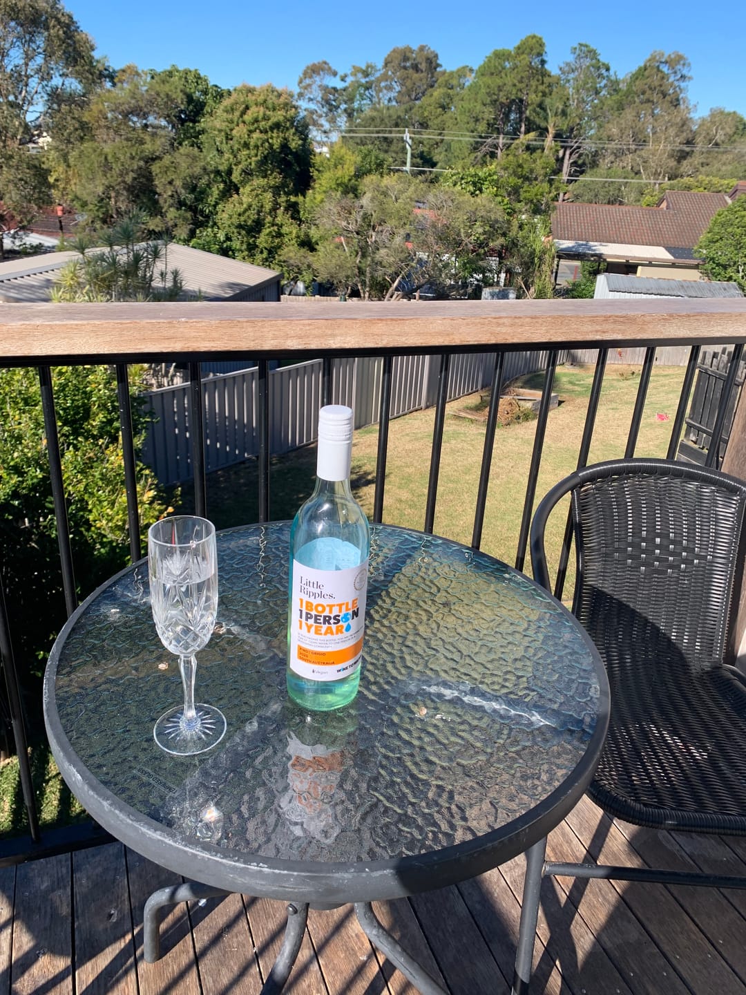 Customer photo review of Pinot Grigio - Single Bottle