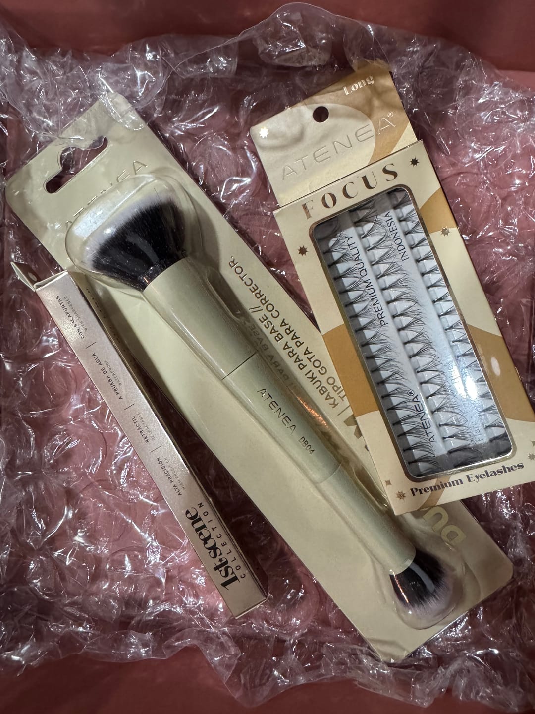 Customer photo review of BROCHA DUO KABUKI Y CORRECTOR