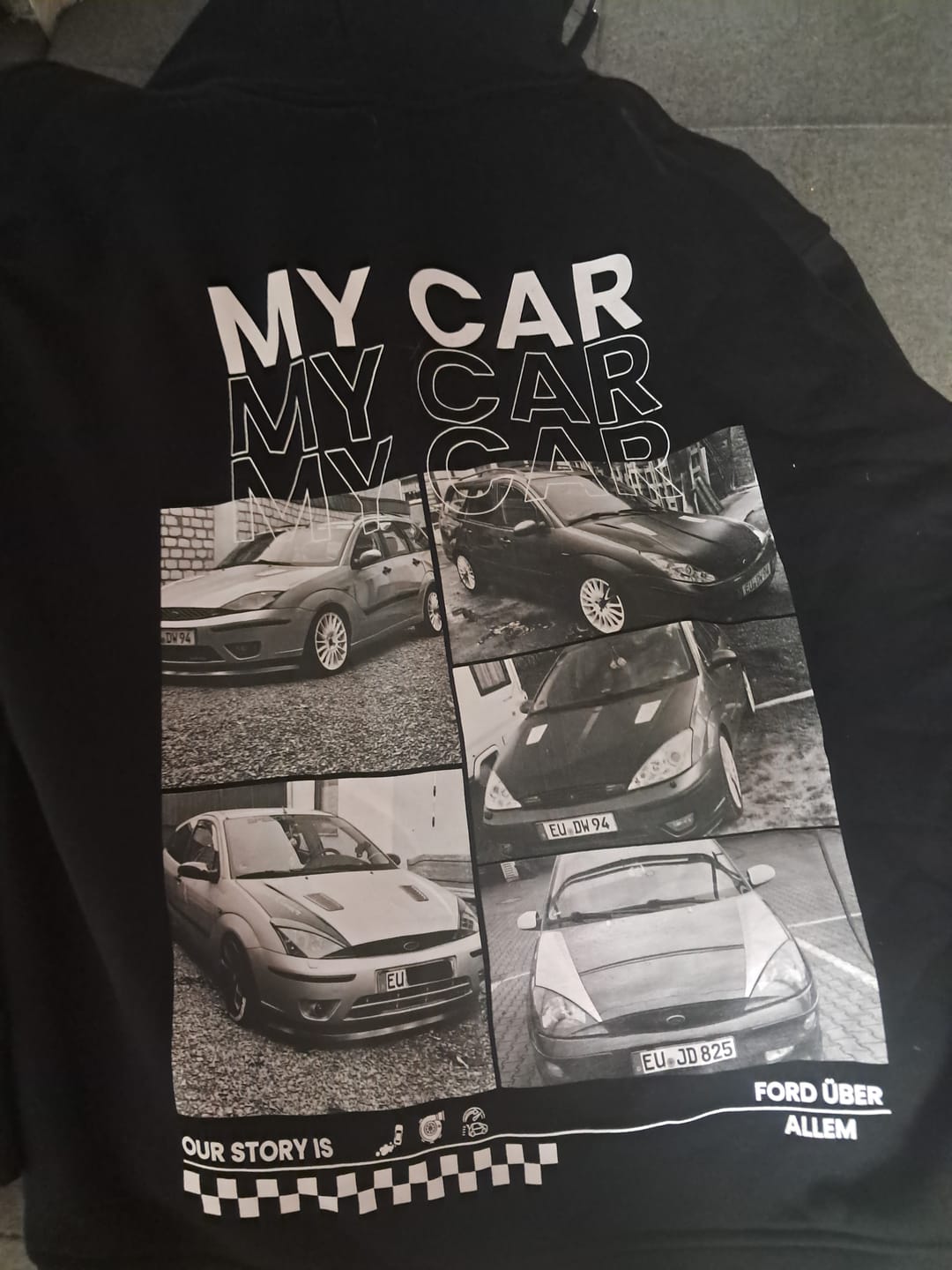 Customer photo review of MY CAR - Premium Hoodie