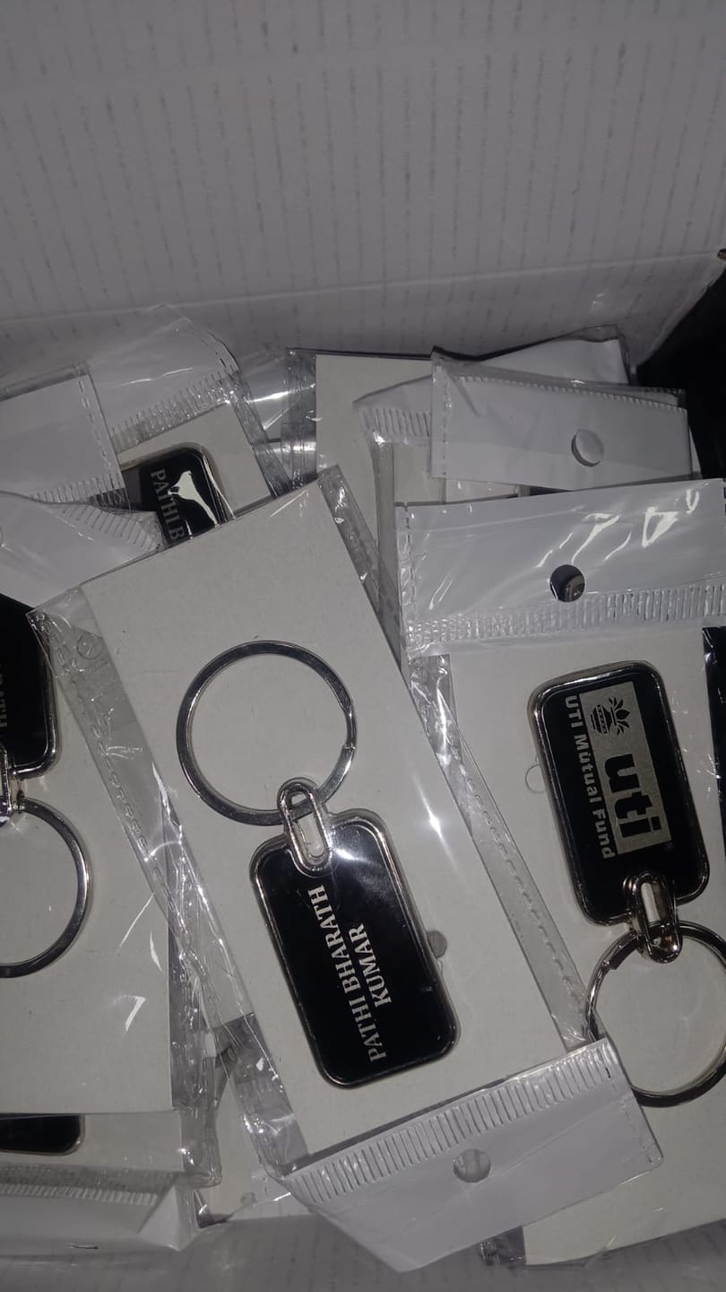 Customer photo review of Premium Metal Keychain | Best for Corporate Gifting | PrintMine.in