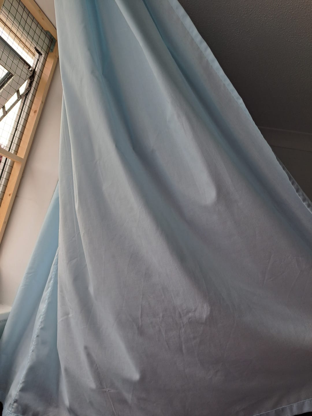 Customer photo review of Premium Plain Polycotton Fabric, 60° Washable, 45"- 20 Colours Available