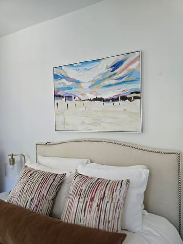 Customer review photo for Plaster Art Texure Painting #SG557