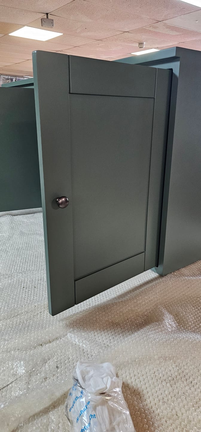 Customer photo review of Classic Cast Iron Cupboard Handles