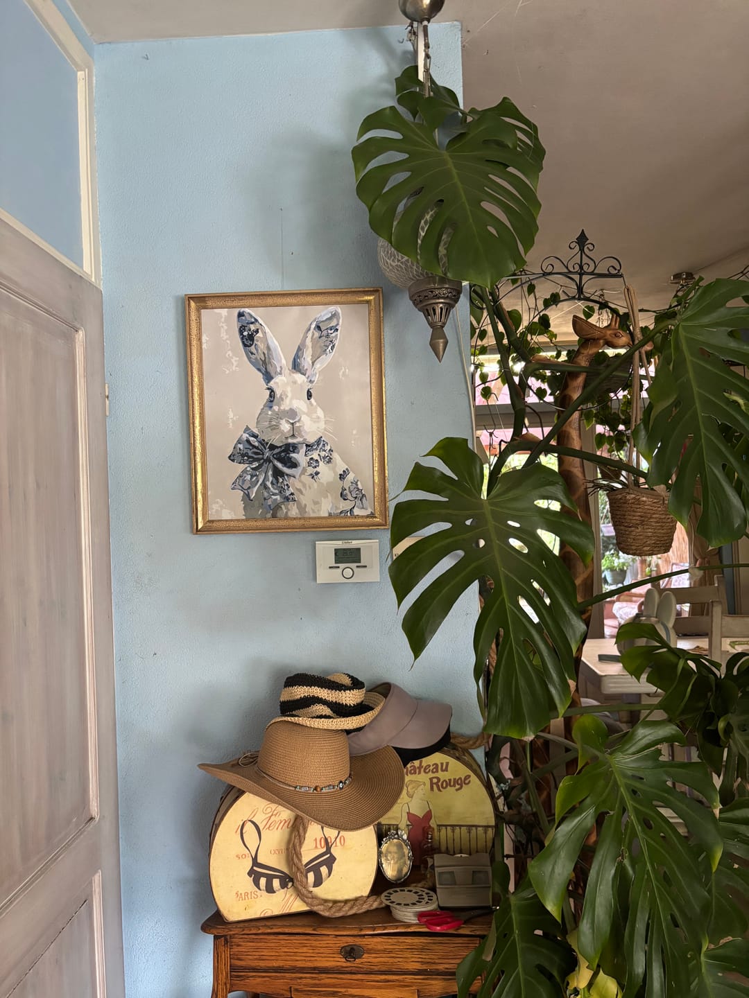 Customer photo review of Delfts blauw konijn