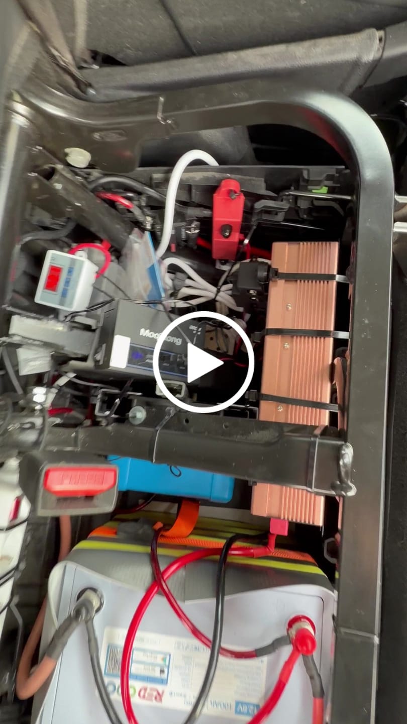 Customer video review of 【Superpreis】0% MwSt.- Redodo 12V100Ah Gruppe24 Lithium Batterie mit Bluetooth | Batterie Wohnmobil, Solarbatterie