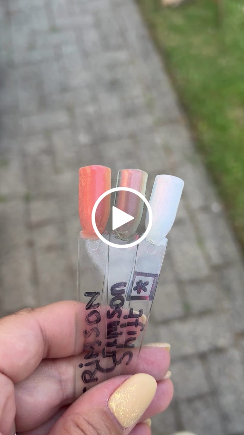 Customer video review of Crimson Shift Chrome Powder