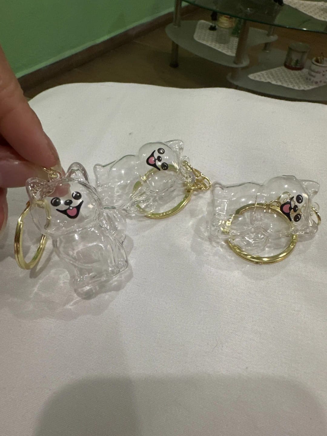 Customer photo review of Llavero Recuerdo de tu Mascota