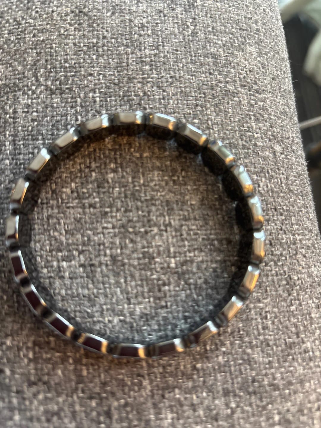 Customer photo review of Ferros® Hematite Bracelet