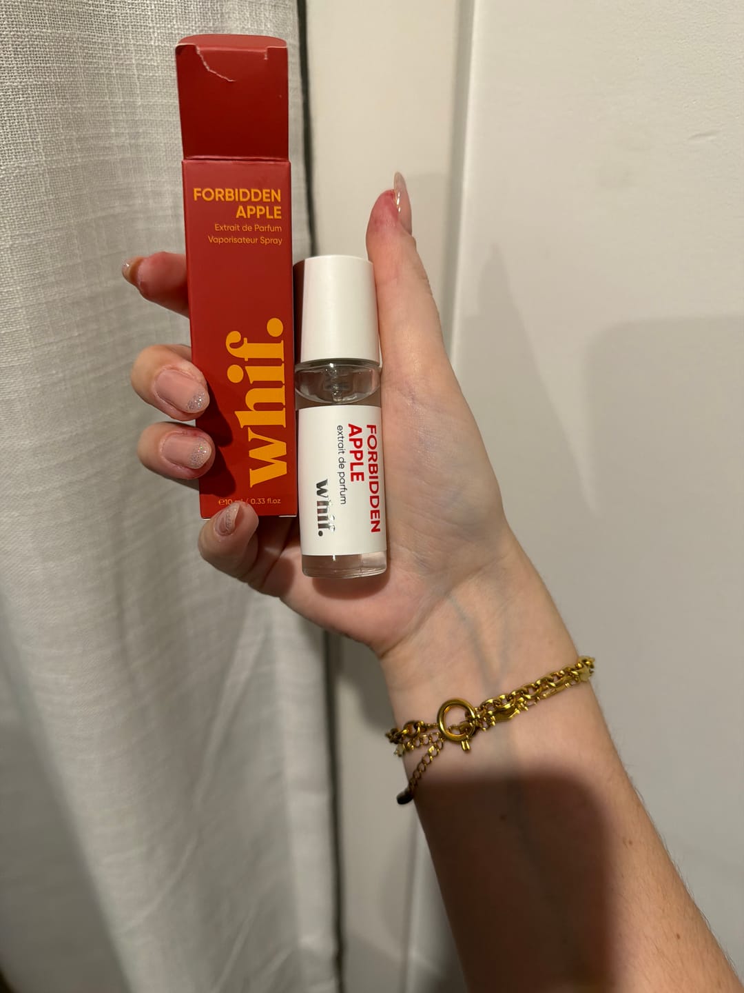 Customer photo review of Forbidden Apple