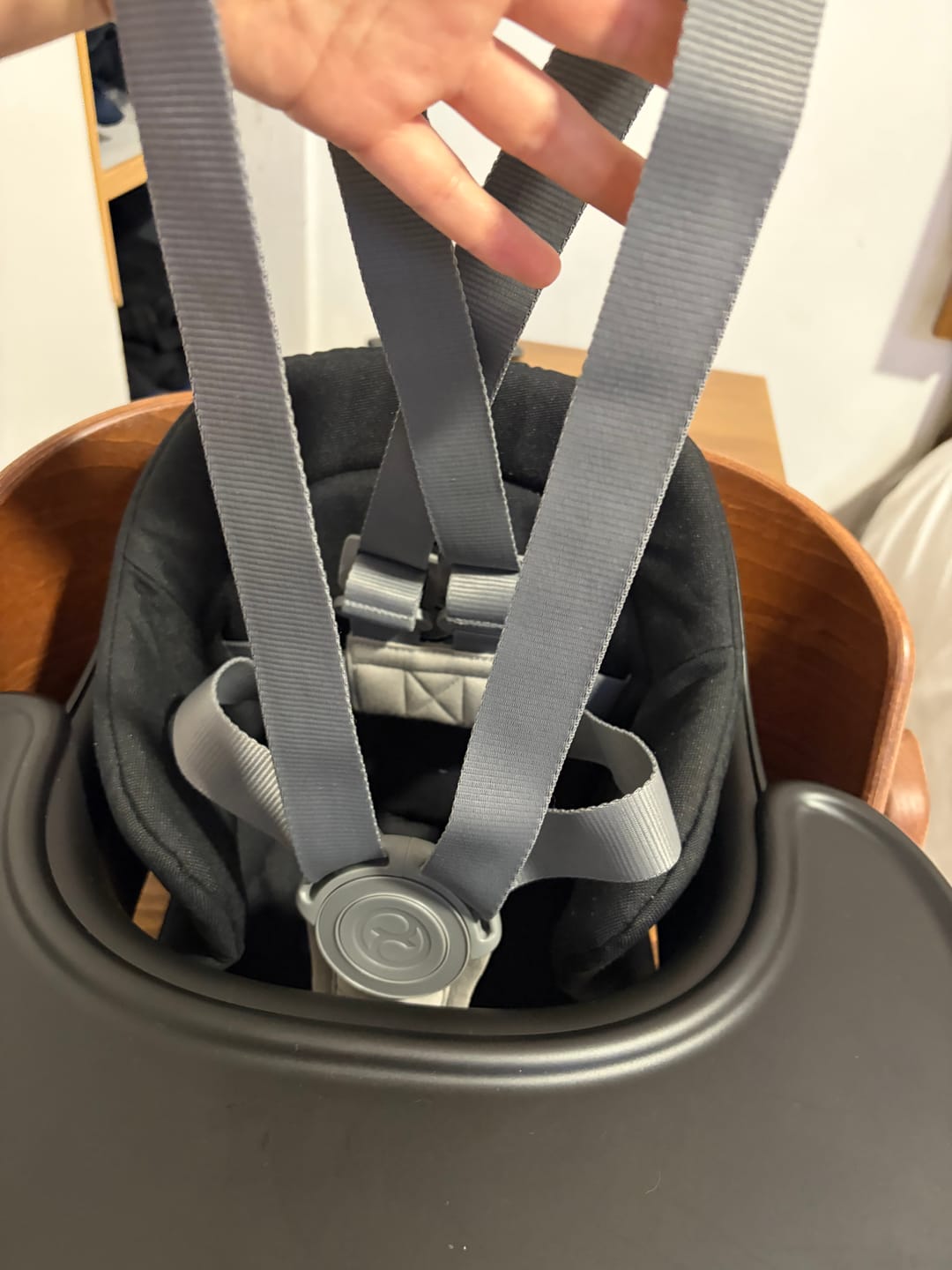 Customer photo review of Arnés para Babyset Lemo Cybex