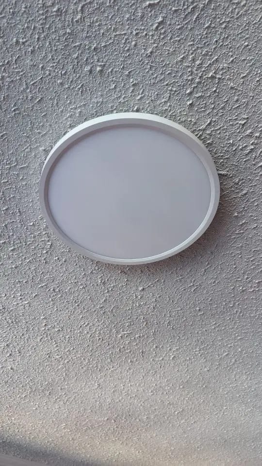 Customer photo review of Tuya Ultra-Thin 0.98 Inch Smart LED Ceiling Light - 36W/28W RGB Dimmable Alexa Lamp